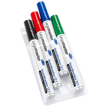 Artikelbild für Legamaster TZ 1 Whiteboard-Marker farbsortiert 1,5 - 3,0 mm, 4 St., Artikelnummer 329789