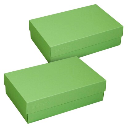 Artikelbild 2 für BUNTBOX L Geschenkboxen 3,6 l grün 26,6 x 17,2 x 7,8 cm, 2 St., Artikelnummer 303671