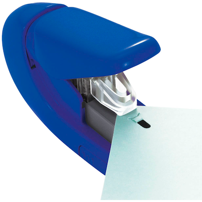 Artikelbild 4 für PLUS JAPAN Klammerloses Heftgerät blau, 1 St., Artikelnummer 771790