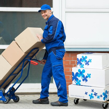 Artikelbild 3 für relaxdays Transportroller schwarz 58,0 x 30,0 x 11,5 cm bis 400,0 kg, Artikelnummer 451292