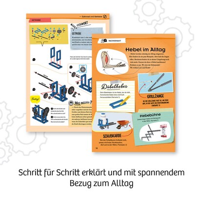 Artikelbild 6 für KOSMOS Experimentierkasten Simple Machines mehrfarbig, Artikelnummer 820641