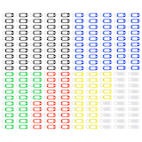 Artikelbild 1 für WESTCOTT Schlüsselanhänger farbsortiert, 200 St., Artikelnummer 315829