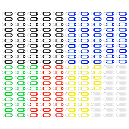 Artikelbild für WESTCOTT Schlüsselanhänger farbsortiert, 200 St., Artikelnummer 315829