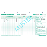 Artikelbild 1 für BOI Lagerungs- u. Bewegungsprotokoll Formulare, 50 St., Artikelnummer 702029