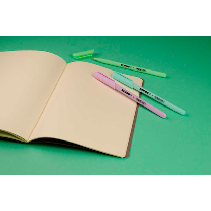 Artikelbild 4 für Kores® Kugelschreiber K0R-M Pastel farbsortiert, Schreibfarbe: blau, 6 St., Artikelnummer 766797