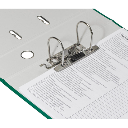 Artikelbild 3 für DONAU Klassik Ordner grün Karton 7,5 cm DIN A4, 1 St., Artikelnummer 183962