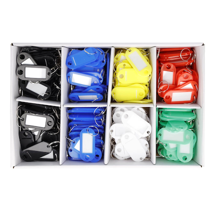 Artikelbild 3 für WESTCOTT Schlüsselanhänger farbsortiert, 200 St., Artikelnummer 315829