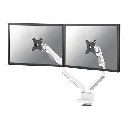 Artikelbild für Neomounts Monitor-Halterung DS70-250WH2 weiß für 2 Monitore, Tischklemme, Tischbohrung, Artikelnummer 369536