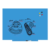 Artikelbild 1 für rocada Whiteboard Skinwhiteboard 75,0 x 115,0 cm blau Stahl, Artikelnummer 550018