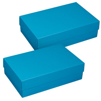 Artikelbild 2 für BUNTBOX L Geschenkboxen 3,6 l blau 26,6 x 17,2 x 7,8 cm, 2 St., Artikelnummer 303786