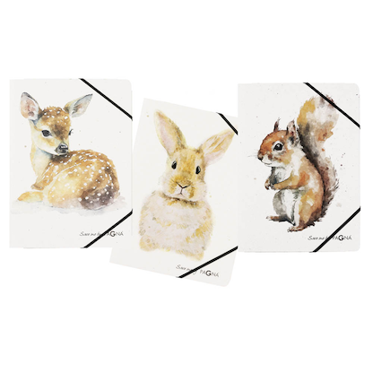 Artikelbild für PAGNA Eckspanner Save me DIN A4 Rehkitz, Hase, Eichhörnchen, 3 St., Artikelnummer 224958