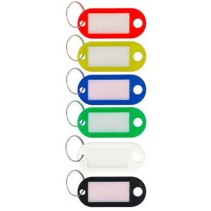 Artikelbild 2 für WESTCOTT Schlüsselanhänger farbsortiert, 200 St., Artikelnummer 315829