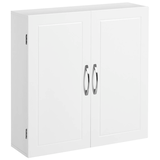 Artikelbild 1 für VASAGLE Bad-Hängeschrank weiß 60,0 x 18,0 x 60,0 cm, Artikelnummer 438378