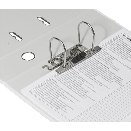 Artikelbild 3 für DONAU Klassik Ordner weiß Karton 7,5 cm DIN A4, 1 St., Artikelnummer 183970