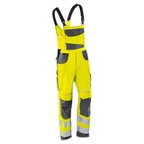 Artikelbild 1 für KÜBLER® unisex Warnschutz-Latzhose REFLECTIQ warngelb, anthrazit Größe 48, Artikelnummer 787729