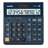 Artikelbild 1 für CASIO DH-12ET Tischrechner blau, Artikelnummer 311831