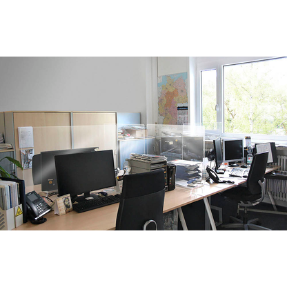 Artikelbild 3 für EICHNER Spuckschutz, transparent 100,0 x 66,0 cm, 1 St., Artikelnummer 213803