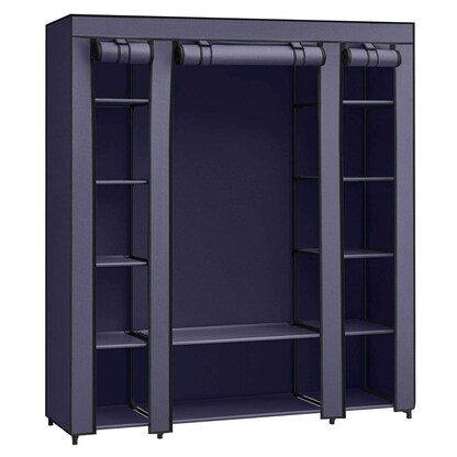Artikelbild 2 für SONGMICS Stoffschrank, LSF003I02 blau 150,0 x 45,0 x 175,0 cm, 1 St., Artikelnummer 261311