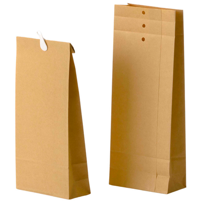 Artikelbild für BONG Musterbeutel M30 ohne Fenster braun mit 5,0 cm Falte, 250 St., Artikelnummer 363637