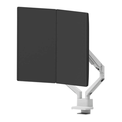 Artikelbild 3 für Neomounts Monitor-Halterung DS70-250WH2 weiß für 2 Monitore, Tischklemme, Tischbohrung, Artikelnummer 369536
