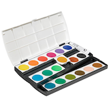 Artikelbild 1 für Geha F250/24 Wasserfarbkasten 24 Farben, Artikelnummer 601240