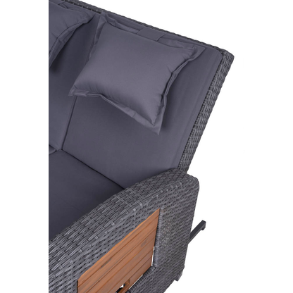 Artikelbild 14 für Garden Pleasure Sonnenliege BARI anthrazit Stahl, Artikelnummer 543993