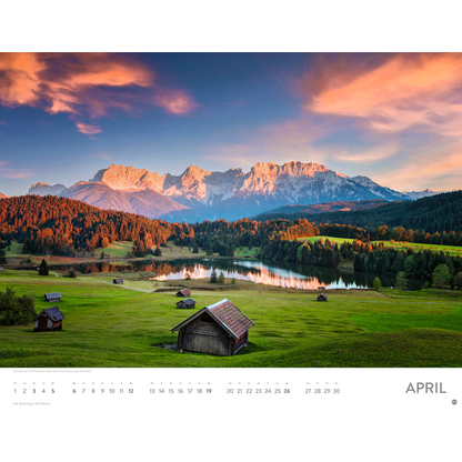 Artikelbild 5 für Heye Monats-Wandkalender Schönes Deutschland 2026, 1 St., Artikelnummer 551091