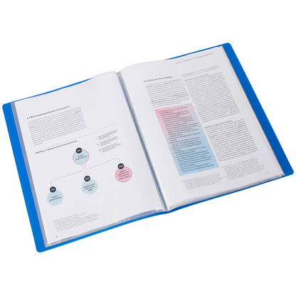 Artikelbild 5 für PAGNA Office Sichtbuch DIN A4, 20 Hüllen blau, 1 St., Artikelnummer 609349