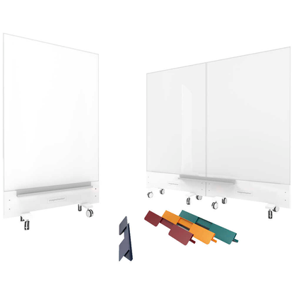 Artikelbild 13 für magnetoplan mobiles Whiteboard Infinity Wall 100,0 x 191,0 cm weiß emaillierter Stahl, Artikelnummer 846382