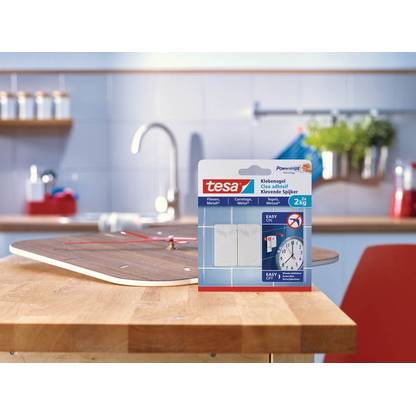 Artikelbild 11 für tesa Powerstrips Klebenägel für max. 2,0 kg, 2,4 x 4,5 cm, 2 St., Artikelnummer 398798