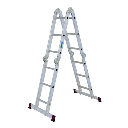 Artikelbild 6 für KRAUSE Gelenkleiter CORDA silber 4x 3 Sprossen, H: 100,0 cm, Artikelnummer 665339