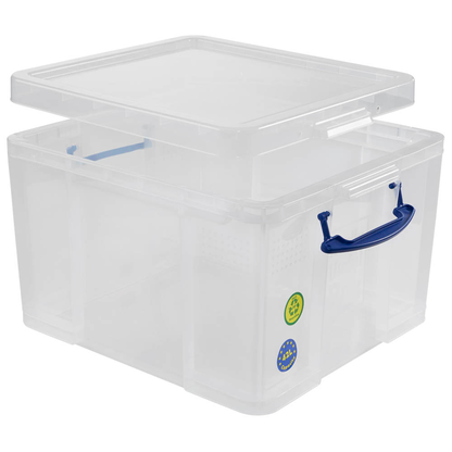 Artikelbild 6 für Really Useful Box Aufbewahrungsbox 42,0 l transparent 52,0 x 44,0 x 31,0 cm, 1 St., Artikelnummer 327496