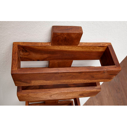 Artikelbild 5 für WOHNLING Zeitungsständer WL1.533 sheesham Holz, DIN A4, Artikelnummer 904892