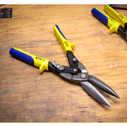 Artikelbild 3 für S&R Blechschere Aviation-Serie gelb, blau 29,0 cm, Artikelnummer 316186