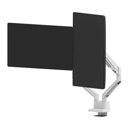 Artikelbild 4 für Neomounts Monitor-Halterung DS70-250WH2 weiß für 2 Monitore, Tischklemme, Tischbohrung, Artikelnummer 369536