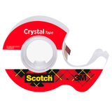 Artikelbild 1 für Scotch Klebefilmabroller Crystal Tape rot, Artikelnummer 477788