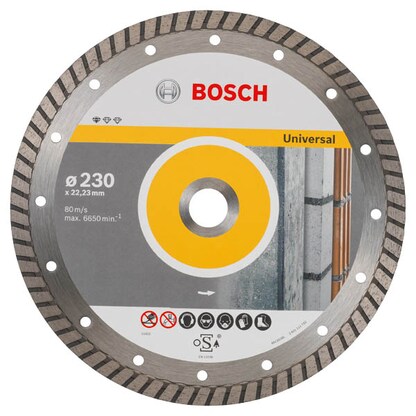 Artikelbild für BOSCH Diamant-Trennscheibe Standard for Universal Turbo, 1 St., Artikelnummer 487748