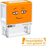 Artikelbild 1 für COLOP NIO School Motivstempel Hausaufgaben 3,8 x 1,4 cm, 1 St., Artikelnummer 620136