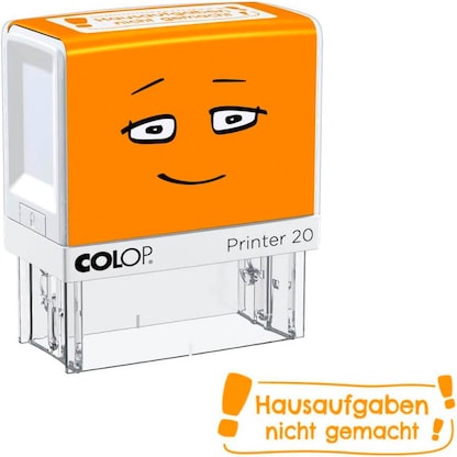 Artikelbild für COLOP NIO School Motivstempel Hausaufgaben 3,8 x 1,4 cm, 1 St., Artikelnummer 620136