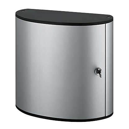 Artikelbild für DURABLE Schlüsselkasten alu, schwarz mit 72 Haken, Zylinderschloss, 30,0 x 11,8 x 40,0 cm, 1 St., Artikelnummer 569541