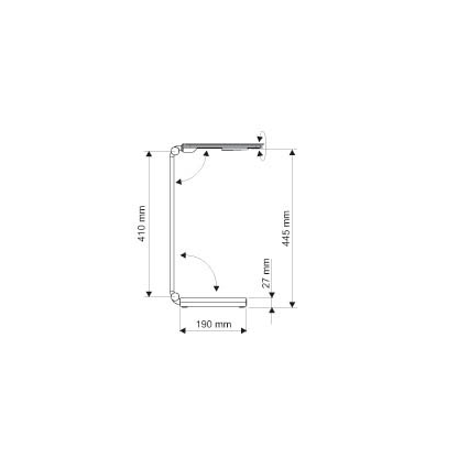 Artikelbild 5 für MAUL MAULpure LED Schreibtischlampe silber 6 W, Artikelnummer 459081