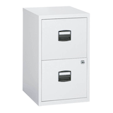 Artikelbild 1 für BISLEY Home PFA 2 Hängeregistraturschrank verkehrsweiß 2 Schubladen 41,3 x 40,0 x 67,2 cm, 1 St., Artikelnummer 262992