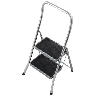 Artikelbild für KRAUSE Klapptritt MONTO Toppy XL silber 2 Stufen, H: 115,0 cm, Artikelnummer 567540