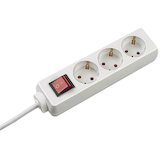 Artikelbild 1 für BACHMANN SELLY 3-fach Steckdosenleiste mit Schalter 1,5 m weiß, Artikelnummer 185654