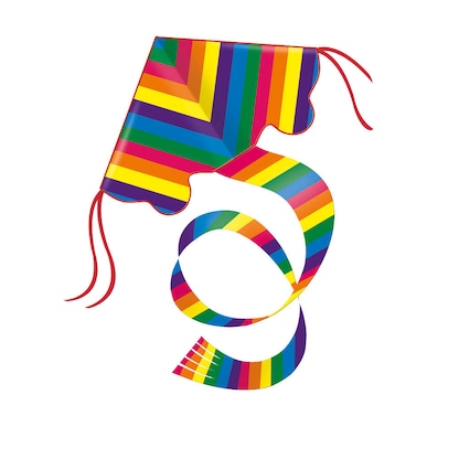 Artikelbild für Günther® Flugdrachen Rainbow mehrfarbig, 1 St., Artikelnummer 745103