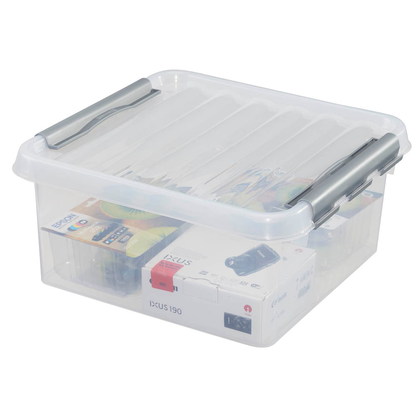Artikelbild 5 für sunware Q-line Aufbewahrungsbox 18,0 l transparent 37,8 x 39,5 x 18,0 cm, 1 St., Artikelnummer 145654