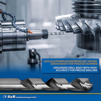 Artikelbild 5 für S&R Metallbohrer-Set HSS-GM-Serie, 19-teilig, Artikelnummer 316259