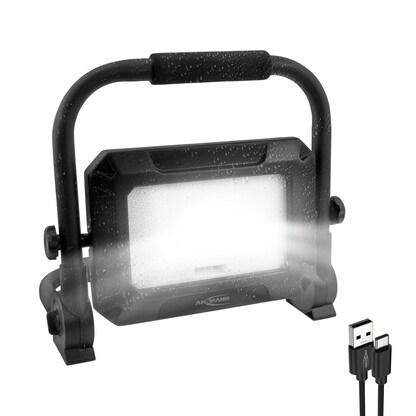 Artikelbild 3 für ANSMANN FL50W-R LED Akku-Baustrahler schwarz 50 W, Artikelnummer 629248