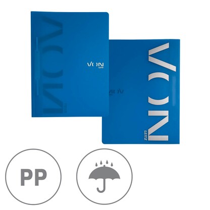 Artikelbild 4 für VON LEITZ Schnellhefter Kunststoff blau DIN A4, 1 St., Artikelnummer 635119