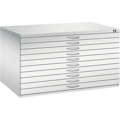 Artikelbild 3 für CP 7200 Planschrank lichtgrau 10 Schubladen 135,0 x 96,0 x 76,0 cm, 1 St., Artikelnummer 682118